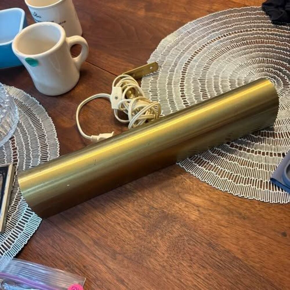 Antique Brass Picture Light